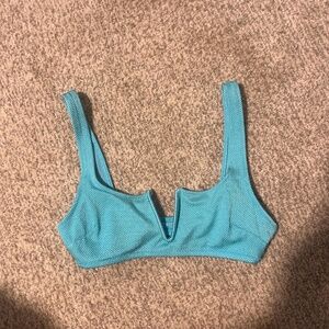 teal aerie bikini top